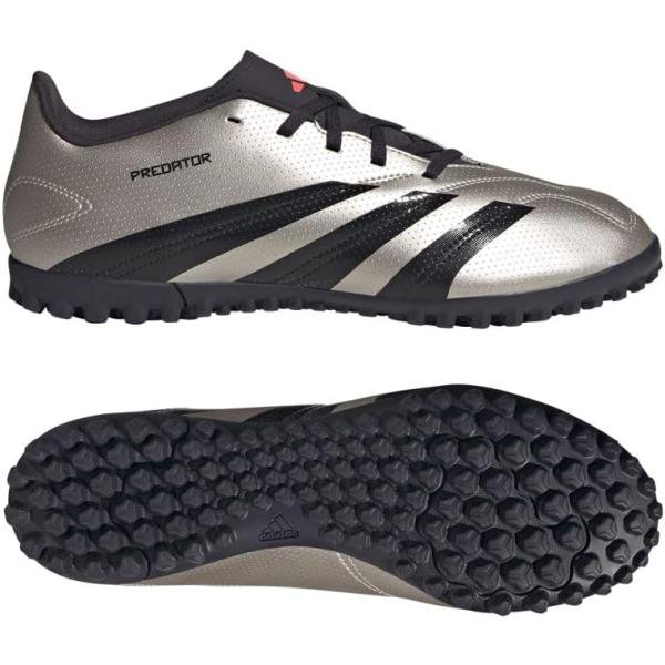 アディダス(adidas) サッカートレーニングシューズ プレデタークラブTF IF6398 プラチナM/A黒いこと/ターボ