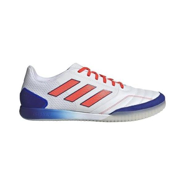 アディダス(adidas) フットサルシューズ トップサラ コンペティションIN IG8763 Fホワイト/Lブルー/Sレッド