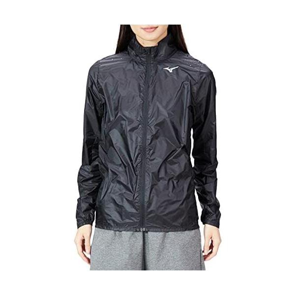 ミズノ(MIZUNO) ランニング 陸上 ライトパッカブルジャケット レディース J2ME1200 ブラック