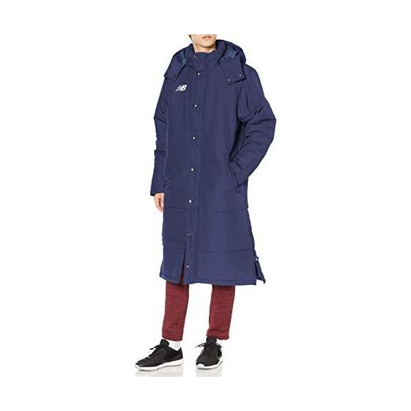 ニュー平衡にする(New Balance) 上衣 ロング パテッドベンチコート JMJF8986 NV(米国海軍)
