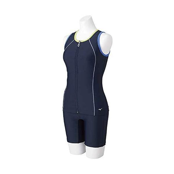 ミズノ(MIZUNO) フィジカルフィットネス水泳着 レディース セパレーツ N2JG0850 ?83:米国海軍×菩提樹