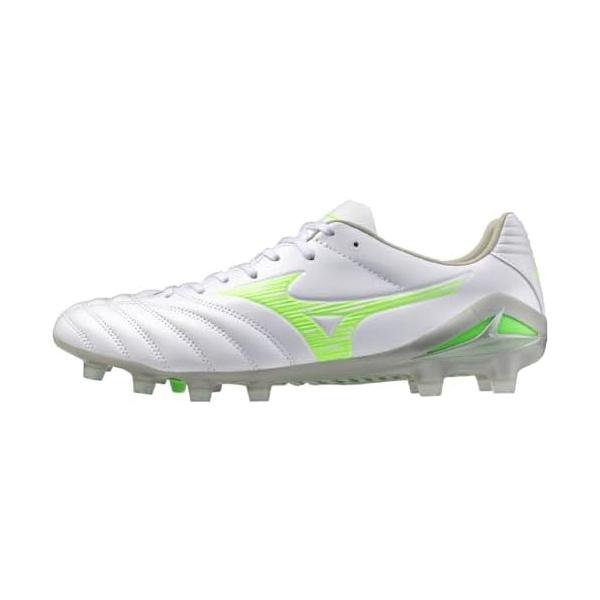 ミズノ(MIZUNO) サッカースパイク モナルシーダ ネオ3プロ P1GA252237 ホワイト×Nグリーン 2E