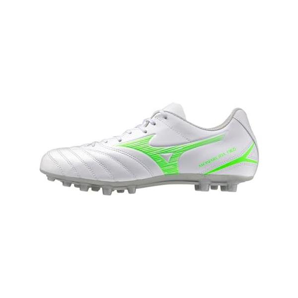 ミズノ(MIZUNO) サッカースパイク モナルシーダ ネオ3セレクト MG P1GA252637 ホワイト×Nグリーン 3E