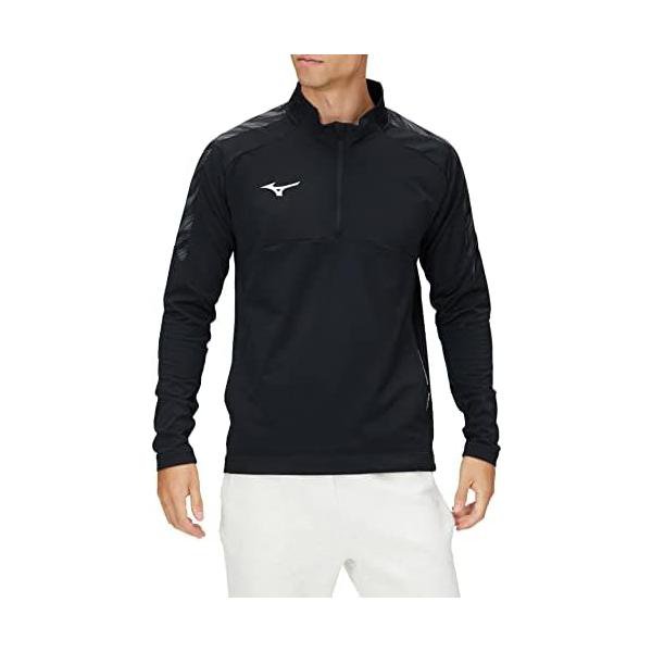 ミズノ(MIZUNO) 蹴球 PROストレッチフリースシャツ 吸汗速乾 P2MC2515 黒いこと