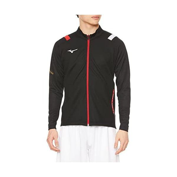 ミズノ(MIZUNO) サッカー モレリア ドライエアロフロー ミドラーシャツ 長袖 高通気 P2MCA005 ブラック