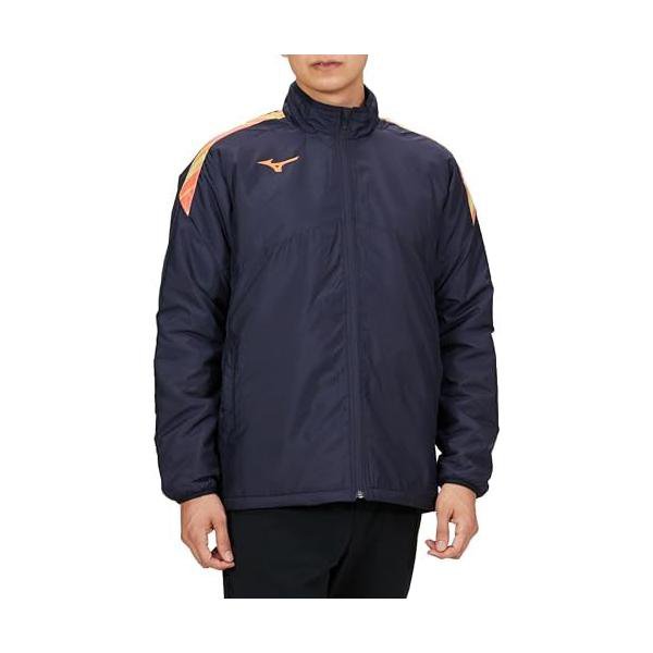 ミズノ(MIZUNO) サッカー ウォーマージャケット 保温性 撥水性 P2MEA520 ディープネイビー