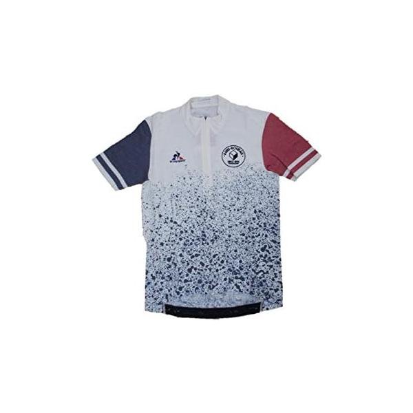 ルコックスポルティフ(le coq sportif) メンズ 半袖 プルオーバー QC-74165RX WHT 白いこと