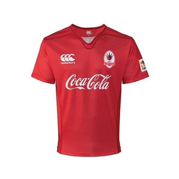 カンタベリー(Canterbury) コカ・コーラ レプリカホームジャージー RG36039 赤いこと 大いさS