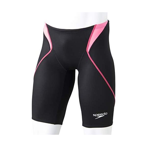 迅速さ(Speedo) 競泳海水着 アトラス ジュニアジャマー 水浴び ボーイズ SCB61906F ブレイズピンク 130糎