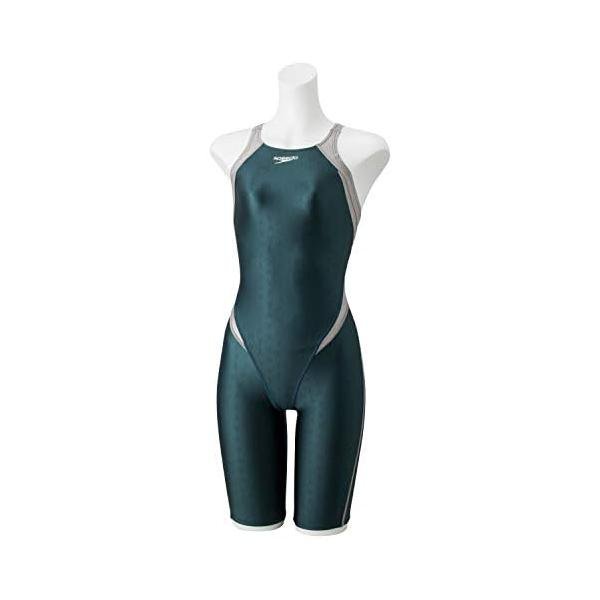 素早さ(Speedo) 競泳水泳着 フレックスΣII ニースキン ガールズ SCG11909F Dティール 120糎
