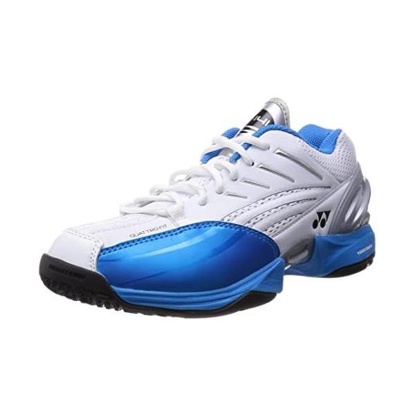ヨネックス(YONEX) テニスシューズ メンズ SHT-141 ホワイト/スカイブルー