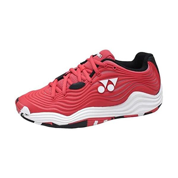 ヨネックス(YONEX) 庭球シューズ パワークッションフュージョンレブ5LGC レディース SHTF5LGC 赤いこと
