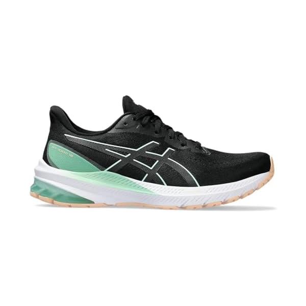 アシックス(ASICS) ランニングシューズ GT-1000 12 レディース 1012B450-006 ブラック/ミントティント