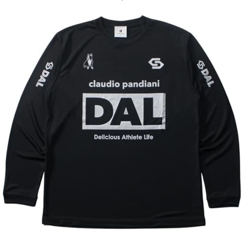 サッカージャンキー(Soccer Junky) DAL ロングスリーブストレッチワークアウトシャツ ブラック CP25D03