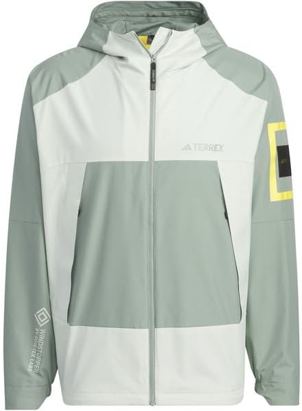 アディダス(adidas) ナショナル ジオグラフィック WINDSTOPPERR ジャケット シルバーグリーン(IS9507) JMT92