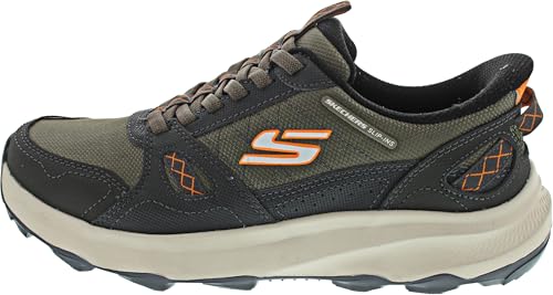 スケッチャーズ(SKECHERS) スリップインズ リッジオーク ゲートウェイ レイル オリーブ 237788-OLV - 商品メイン画像