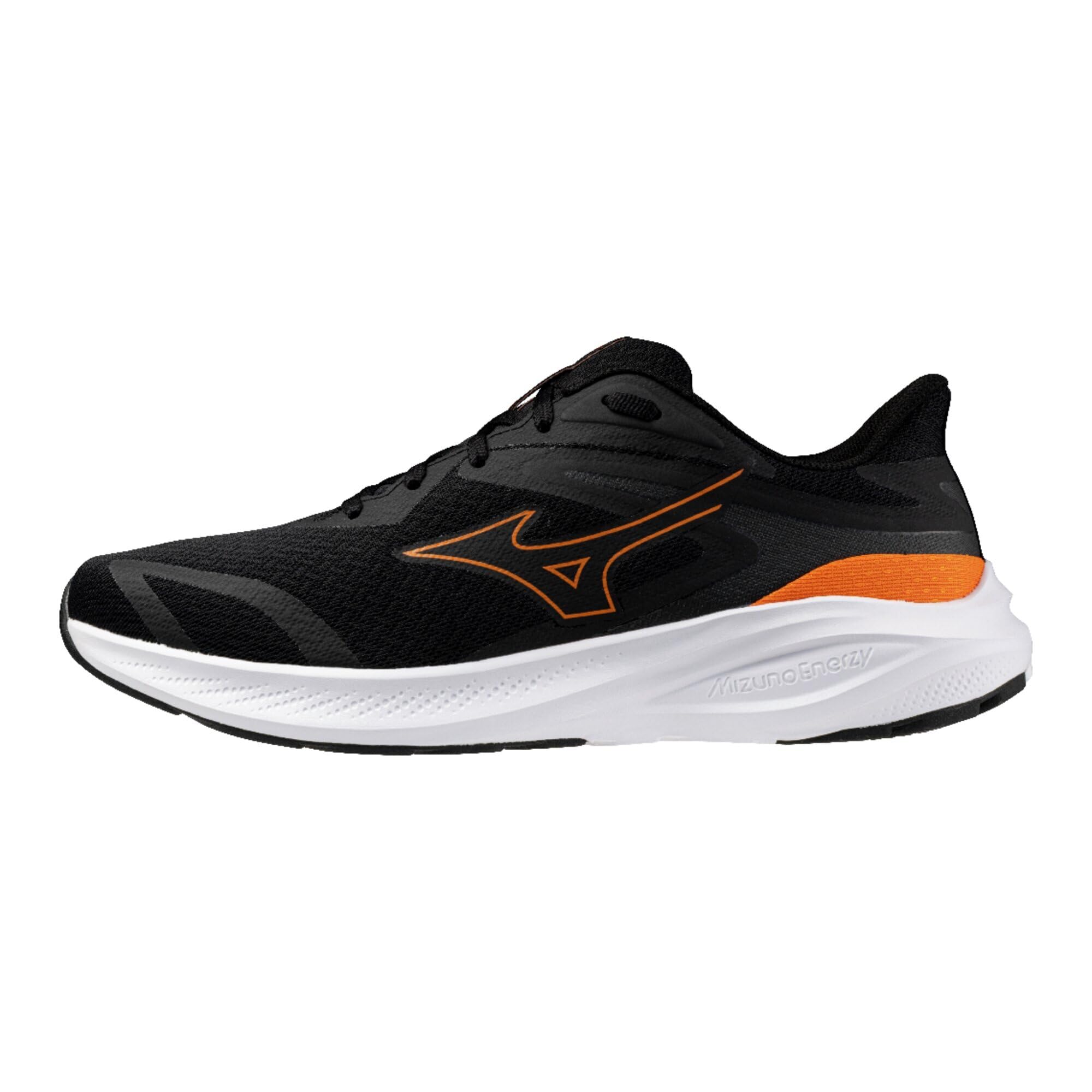 ミズノ(MIZUNO) ランニングシューズ エナジーランナーズ WIDE ブラック×オレンジ K1GA241212