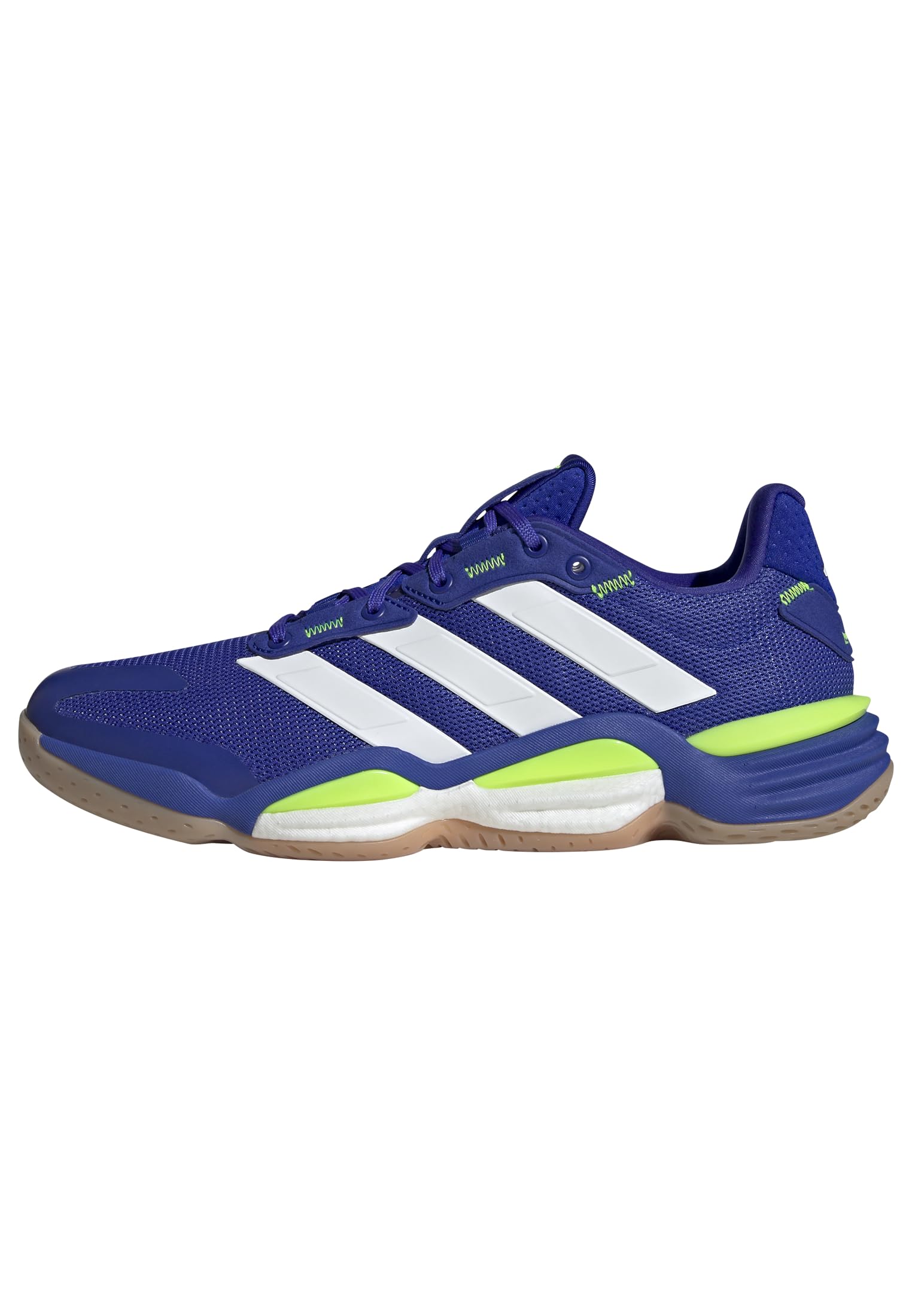 アディダス(adidas) ハンドボール シューズ スタビル16 ルシッドブルー/フットウェアホワイト/ルシッドレモン IE1083