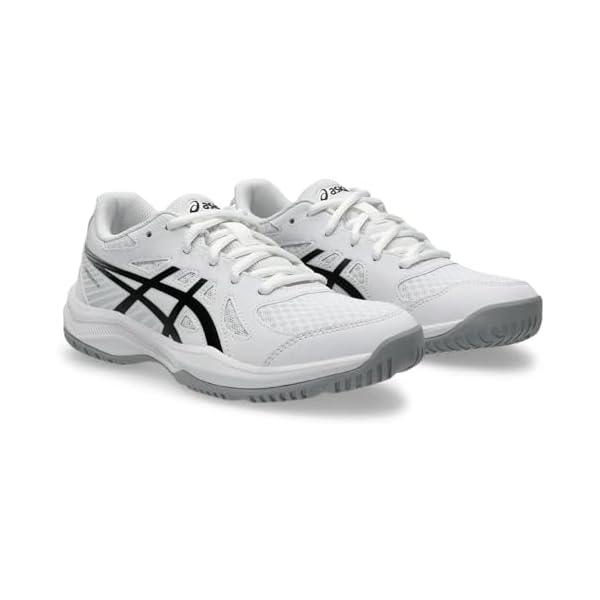 アシックス (ASICS)  排球シューズ UPCOURT 6 GS 白いこと/黒いこと 1074A045-101
