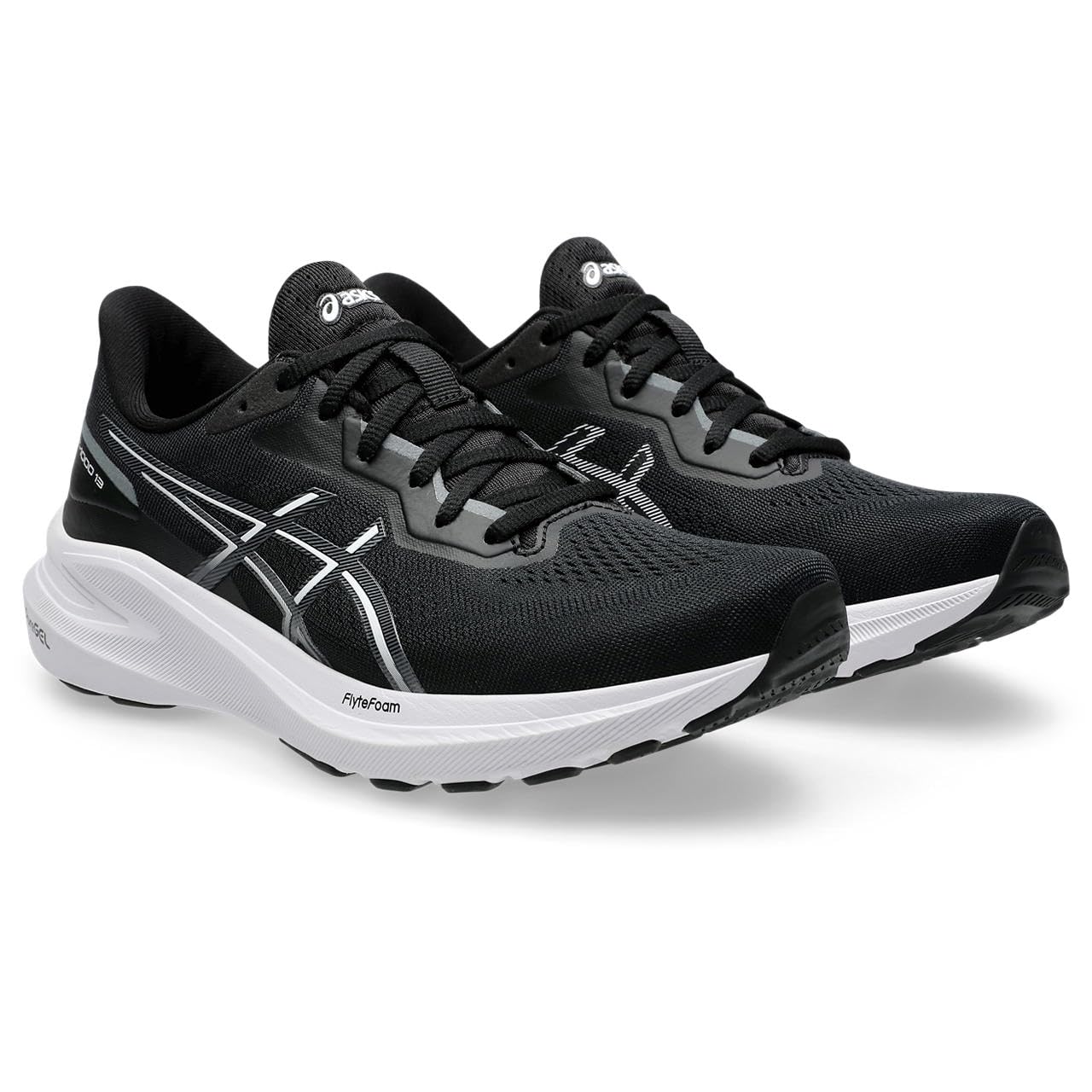 アシックス (asics)ランニングシューズ GT-1000 13 レディース 003(ブラック/ホワイト) 1012B662