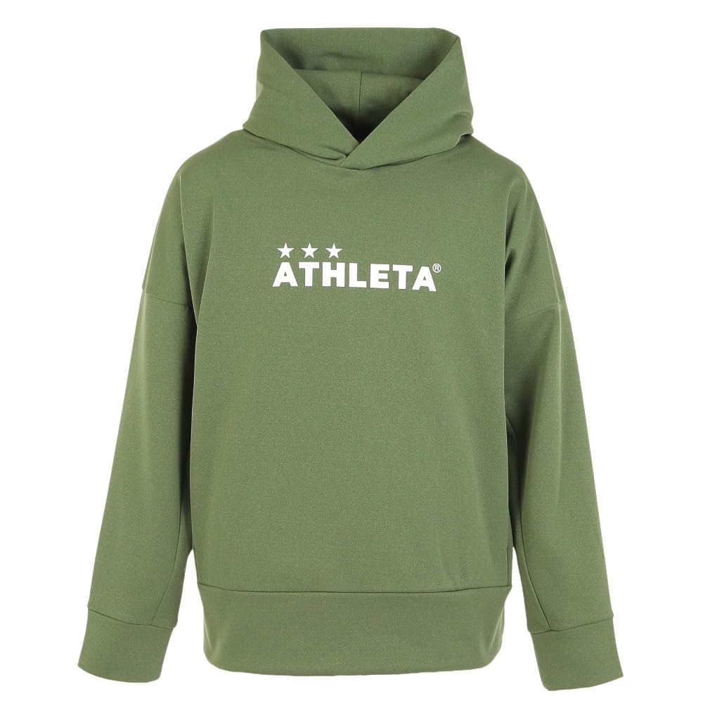 アスレタ(ATHLETA) 蹴球 フットサル スウェットパーカー KHKカーキ(37) 03378