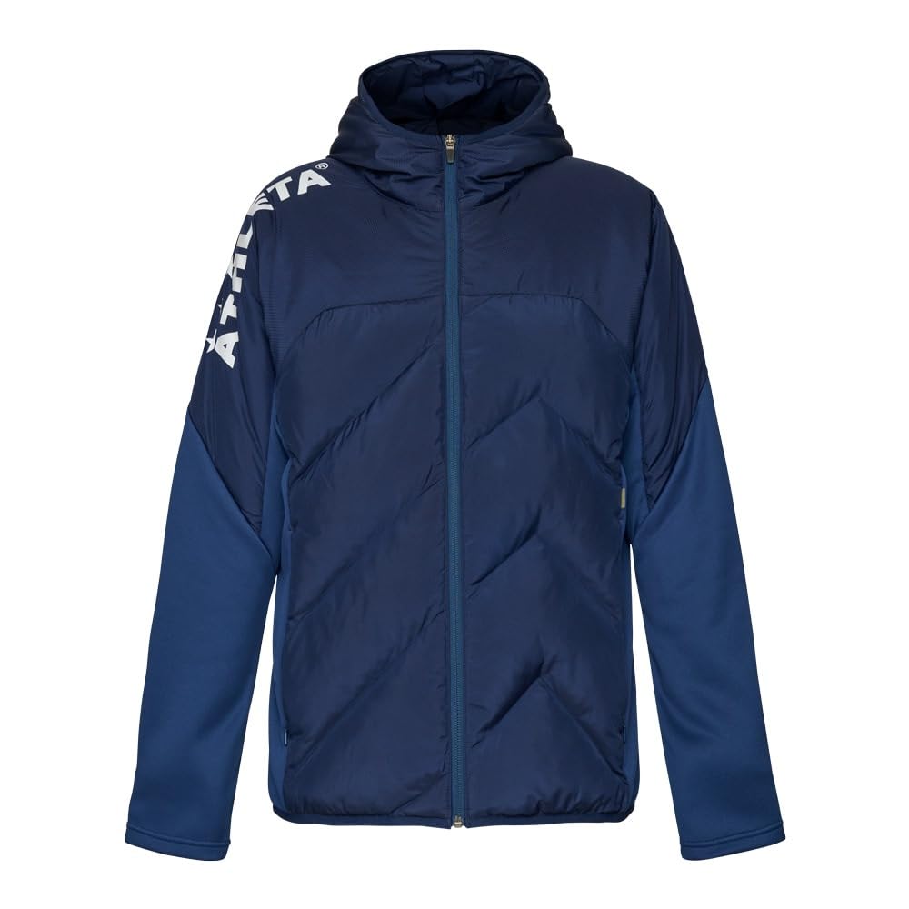 アスレタ(ATHLETA) サッカー フットサル 中綿ウォームジャケット ネイビーNVY(90) 04153｜カンピスタ