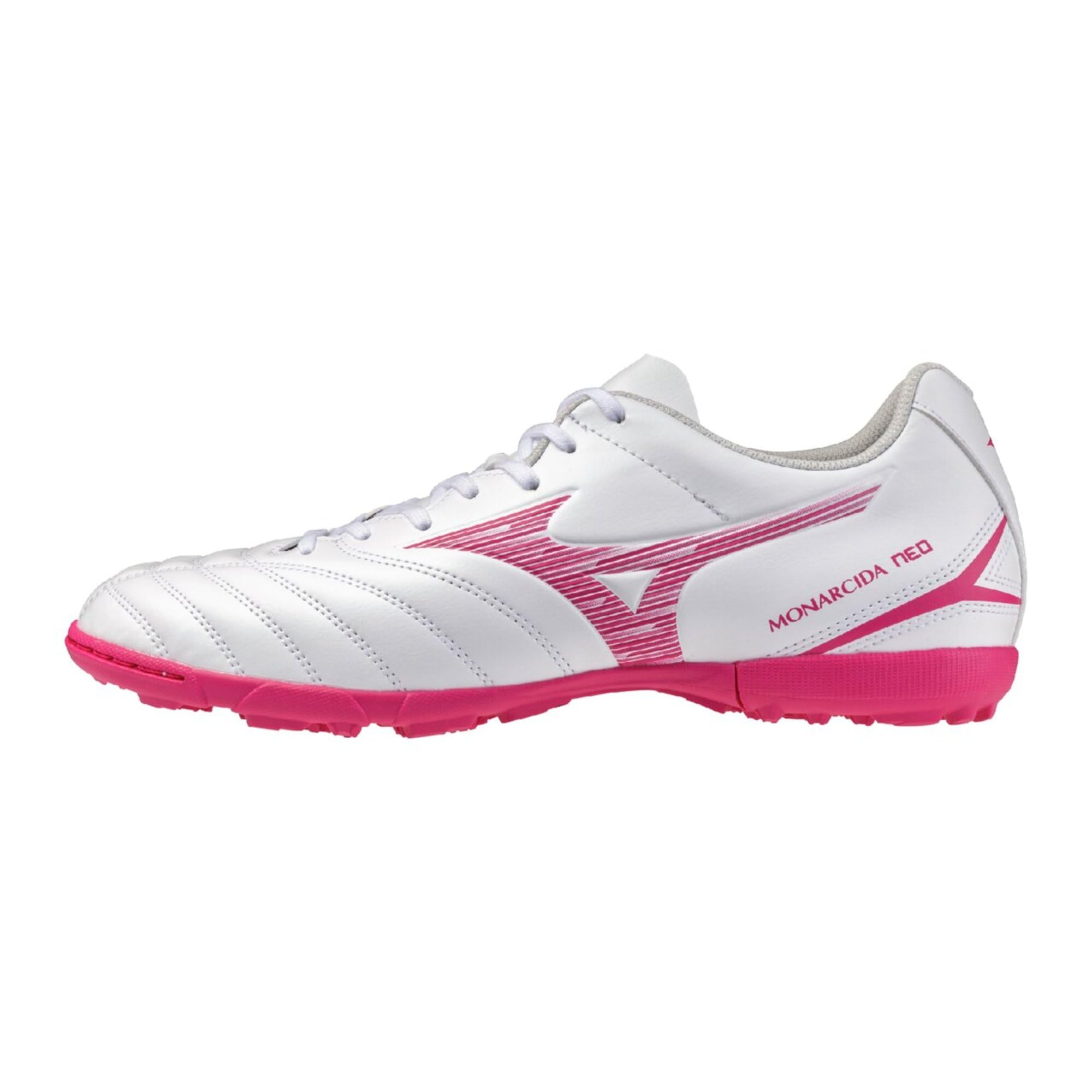 ミズノ(MIZUNO) サッカー トレーニングシューズ モナルシーダNEO 3 SELECT AS ホワイト×ピンク P1GD262564