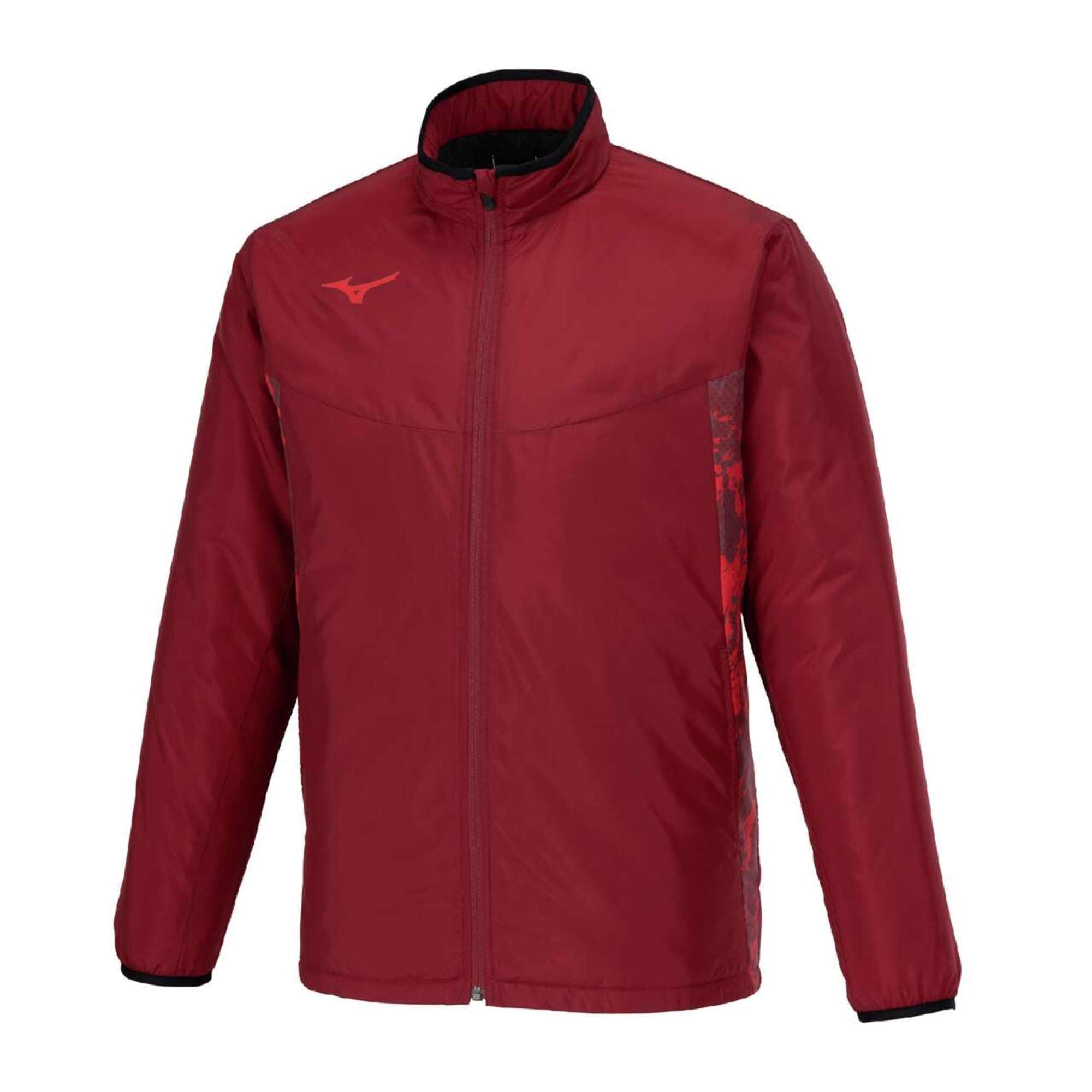 ミズノ(MIZUNO) サッカー ウォーマージャケット 撥水 ユニセックス カベルネレッド P2MEB52066｜カンピスタ