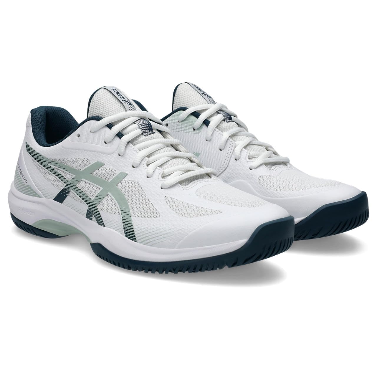 アシックス（asics） メンズ インドアスポーツシューズ COURT HUNTER FF ホワイト/リッケンロック 1071A111-100