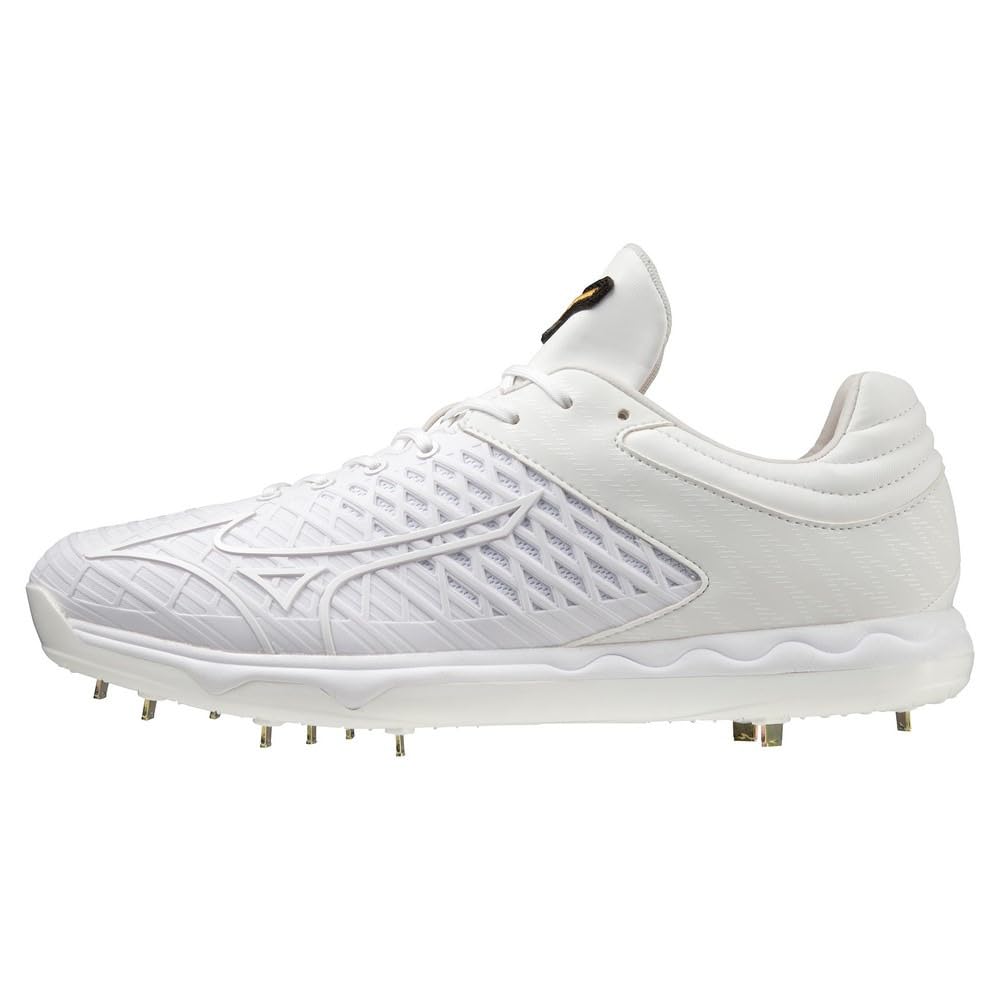ミズノ(MIZUNO) ベイスボールスパイク スピードレボエース 労働者階級 白いこと 2E 11GM220001
