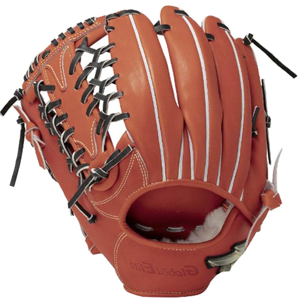 ミズノ(MIZUNO) 野球 硬式 外野手用グローブ H右手(左投げ)用 グローバルエリート H selection SIGNA Sオレンジ サイズ16N 1AJGH29507
