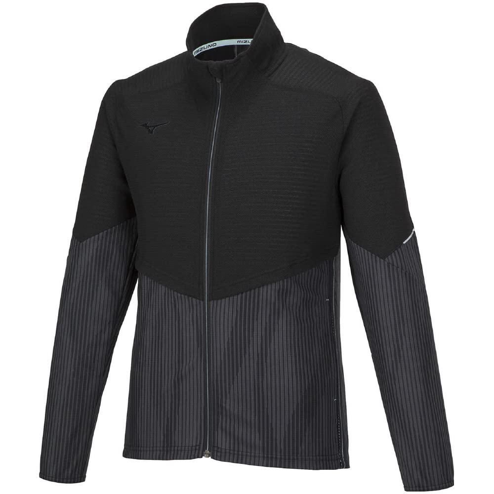 ミズノ(MIZUNO) ドライエアロフロークーラー ジャケット 高通気 トレーニングウェア ブラック 32MCA03109|カンピスタ