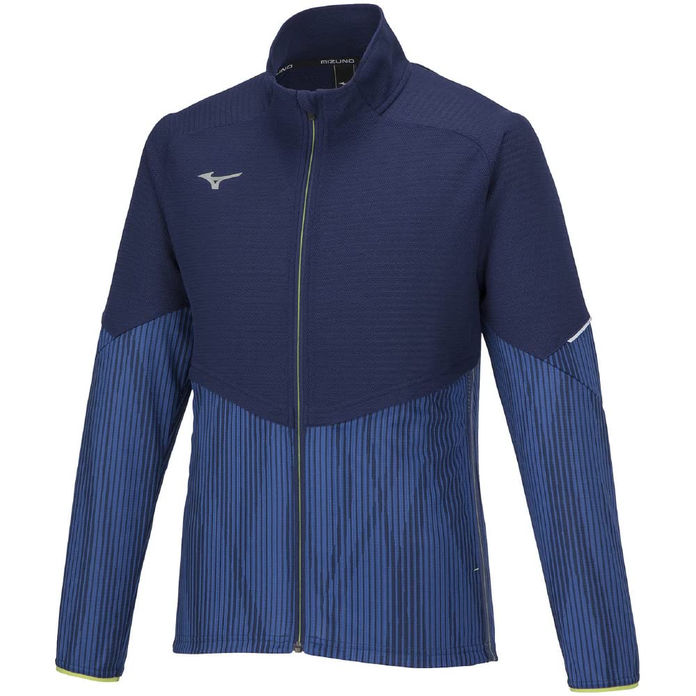 ミズノ(MIZUNO) ドライエアロフロークーラー ジャケット 高通気 トレーニングウェア エステートブルー 32MCA03113