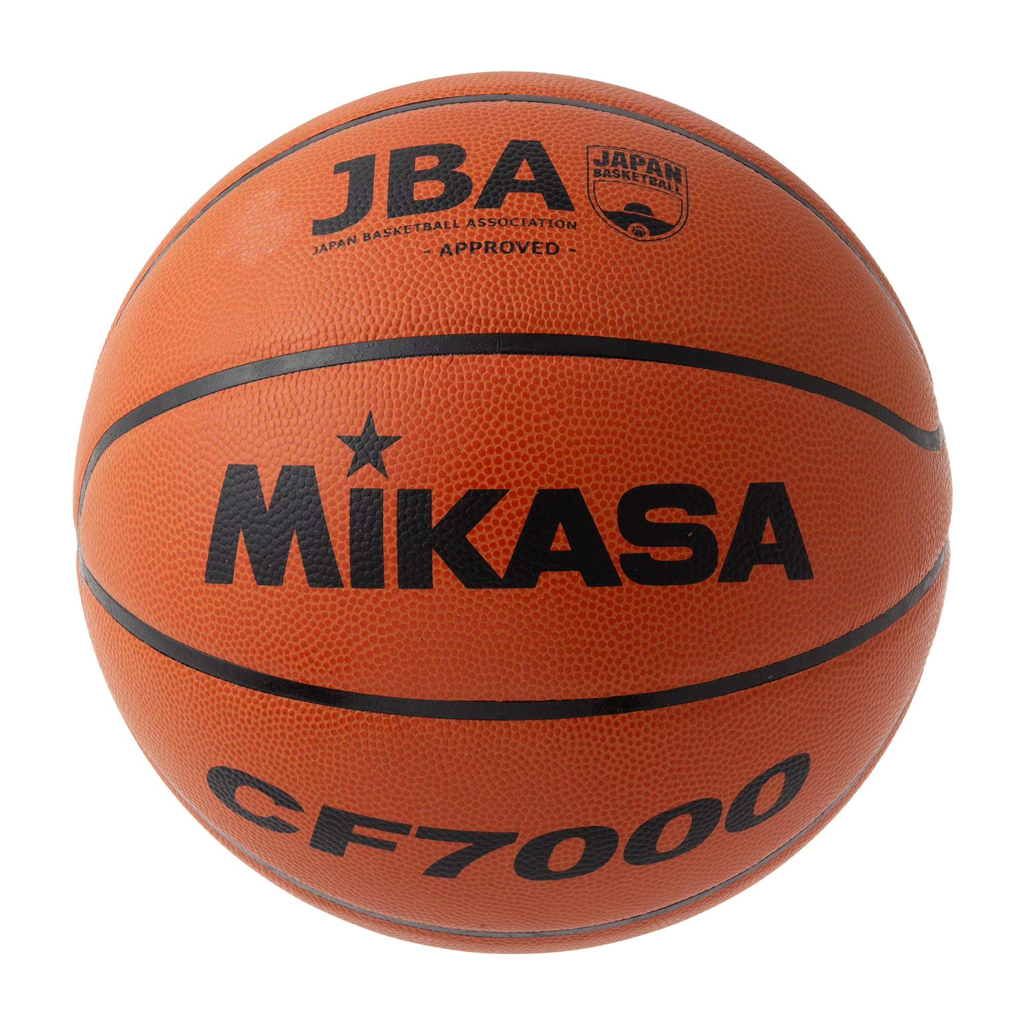 ミカサ(MIKASA) バスケットボール 日本バスケットボール協会検定球 7号 (男子用・一般・社会人・大学・高校・中学) 特殊天然皮革 茶 CF7000|カンピスタ
