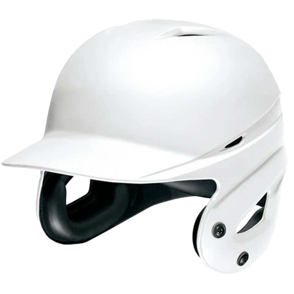 ミズノ(MIZUNO) 野球 硬式用ヘルメット 打者用 両耳付 つや消しタイプ ホワイト 1DJHH11201｜カンピスタ 7,629円