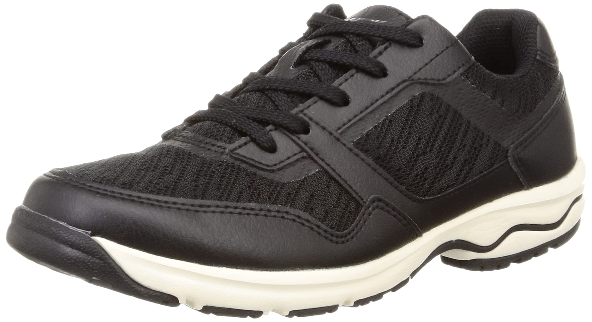 ミズノ(MIZUNO) ウォーキングシューズ LDアラウンド3 SW 4E 黒いこと B1GC221409