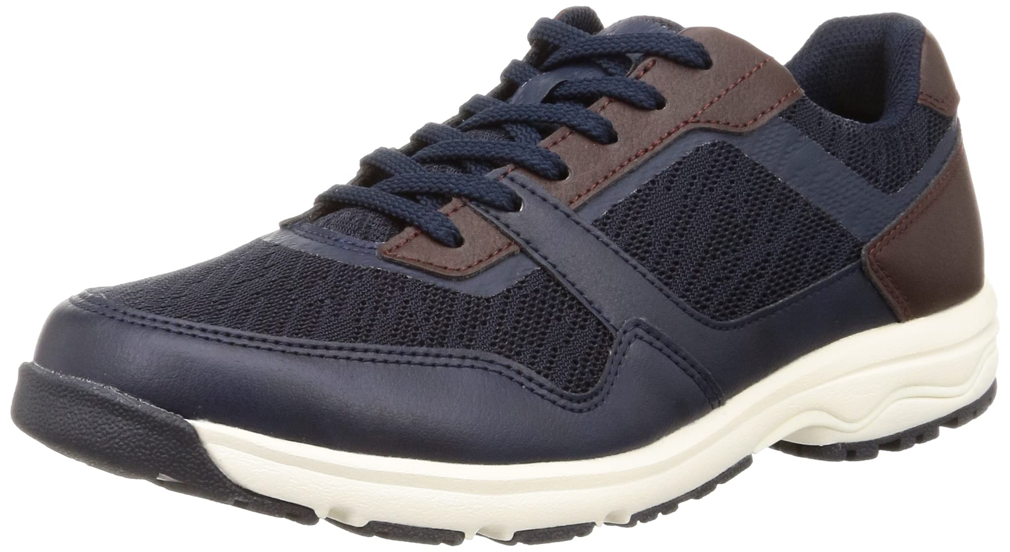ミズノ(MIZUNO) ウォーキングシューズ LDアラウンド3 SW 4E ブネイビー B1GC221414