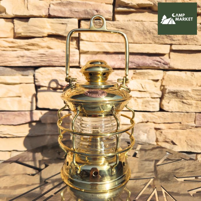 【Vermont Lanterns バーモントランタン】 ミニネルソンオイルランタン ７インチ 真鍮製 オイルランプ キャンプ アウトドア おしゃれインテリア ブラス 〈送料無料〉｜CAMP MARKET 店 10,626円