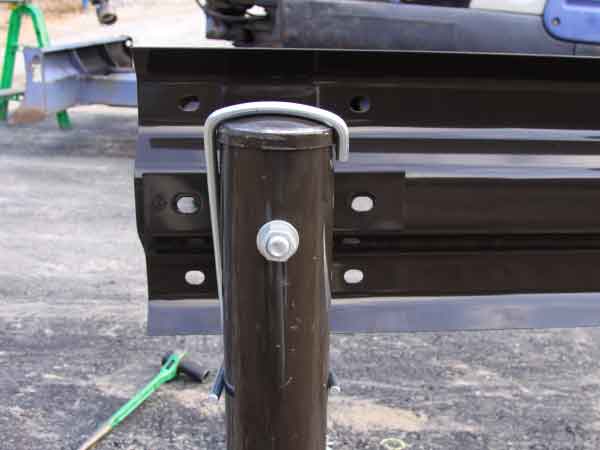 楽天市場 特許取得キャムズオリジナル ガードレールハンガー ｂ ｃ種 F114 3用 ガードレールの施工 簡単 一人でできる ガードレール 設置 工具 道路 Camsマーケット楽天市場店