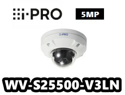 【店卸し資産あり】WV-S25500-V3LN  i-Pro アイプロ 露天 学生寄宿舎型 ５MP 網状組織写真機【新品】【貨物輸送無料】人工知能学【定まり品】【3年引き請ける】