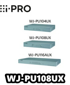 【店卸し資産あり】WJ-PU108UX PoE写真機ワット数社会的単位 8CH 網状組織写真機用【新品】アイプロ i-Pro【貨物輸送無料】【定め事品】【3年引きうける】