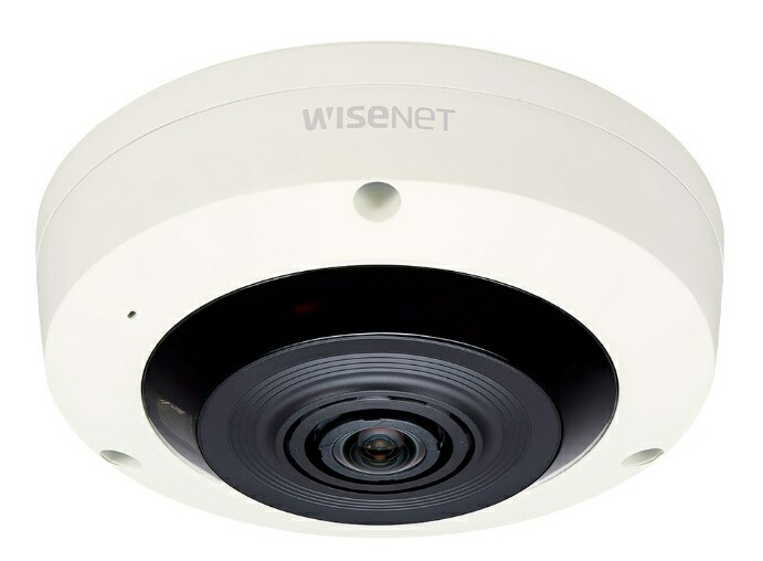 Hanwha Techwin(ハンファ テックウィン) XNF-8010RV 全針路 魚眼型 網状組織写真機 6MP 赤外線IR【貨物輸送無料】【新品】