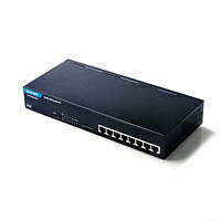 【店卸し資産あり】EHB-UF2A08-PF エレコム製 100BASE-TX相応う PoEスイッチングこしき【8界面】