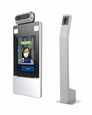 【在庫あり】【送料無料】タブレット型　AIサーマルカメラ、顔認証端末　自立スタンドセット　DG-T104S【正規品】