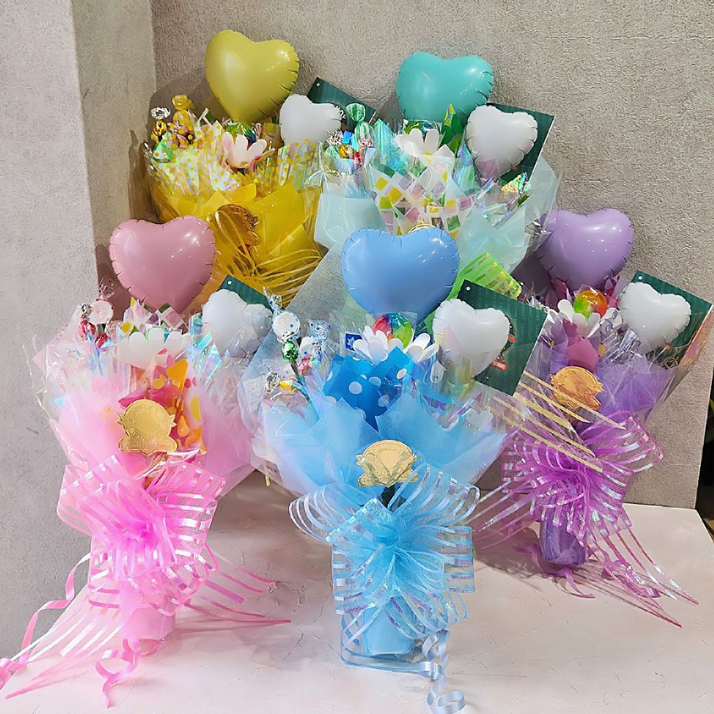 楽天市場】お菓子 ブーケ 花束 キャンディーブーケ 【ショータイム
