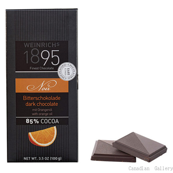 ワインリッヒ ダークチョコレート 85%カカオ 100gクール便配送の選択可能 オレンジ ウィズ