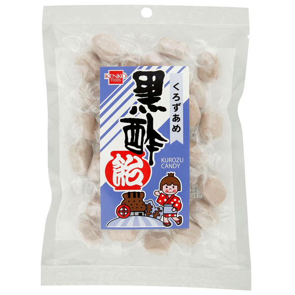 【10袋】黒酢飴　110g(個包装)
