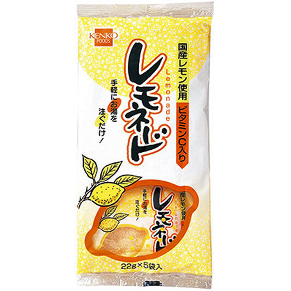 【20袋】健康フーズ　レモネード　22g×5袋