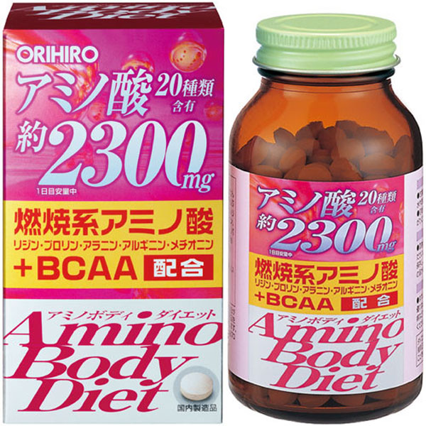 【8箱】オリヒロ アミノボディダイエット粒 300粒