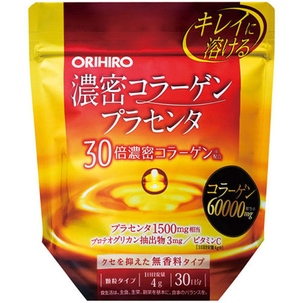 【6袋】オリヒロ 朦々たるコラーゲンプラセンタ 120g(30回分)